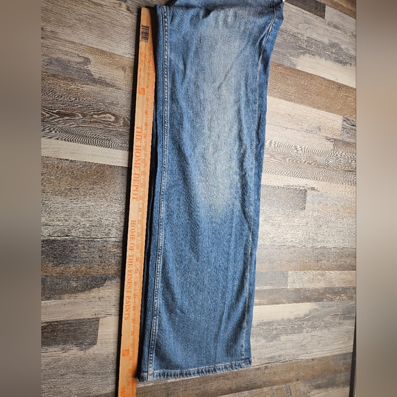 Banana Republic Jeans HR Icon Wide Leg Medium Wash Blue Size 28 NEW Spring 2025 - Picture 10 of 13